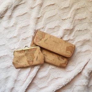 Gitano World Map Clutch Wallet and Coin Purse